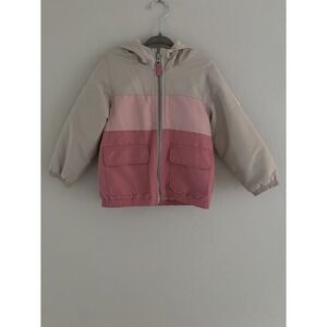 Oshkosh B'Gosh Midweight Hoodie Jacket Fleece Lined Size 2T